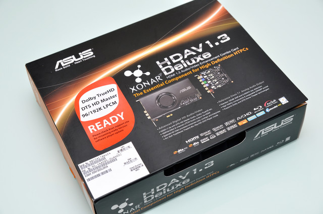 ASUS HDAV 1.3 Deluxe 包裝盒
