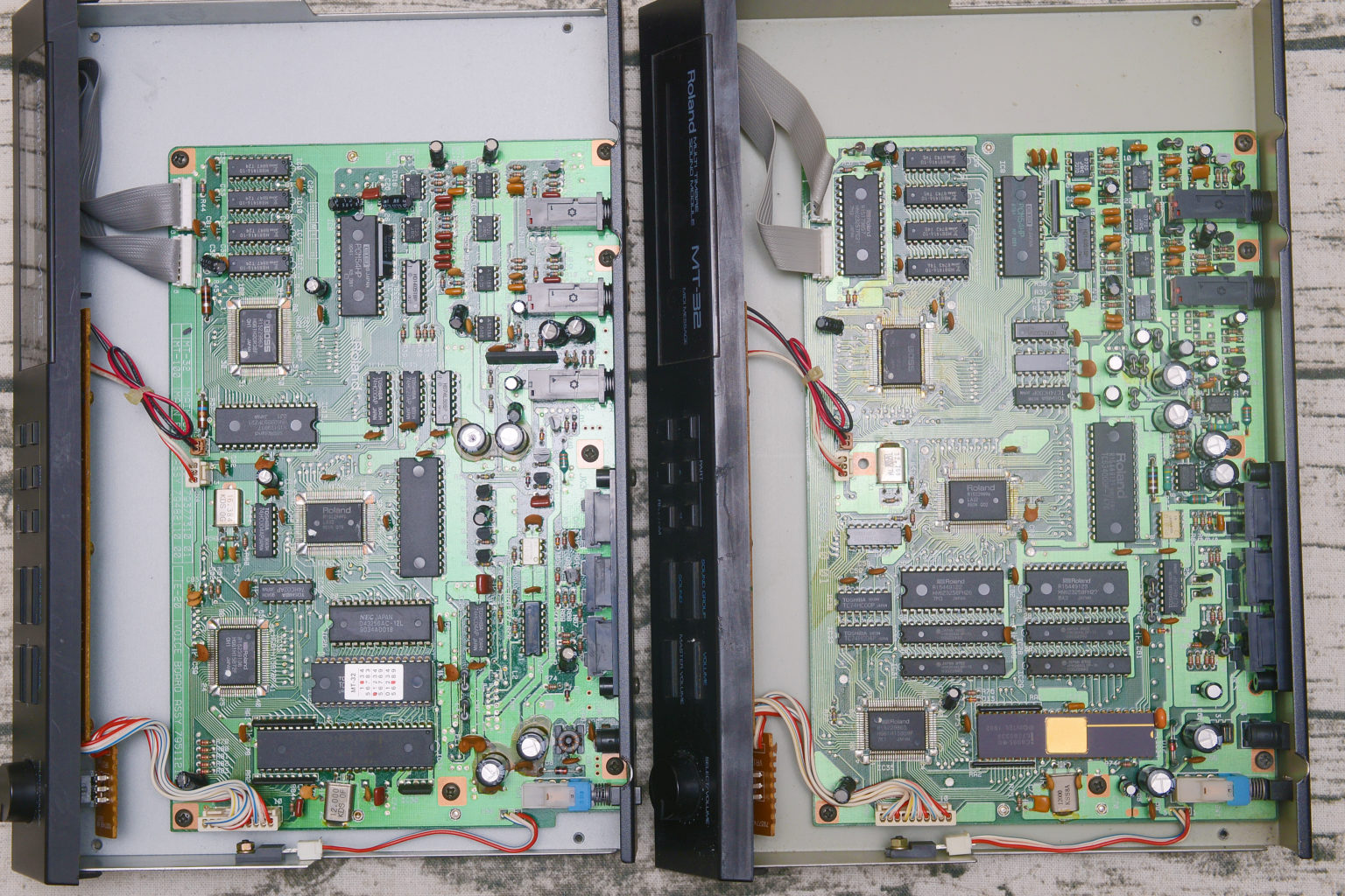 Roland MT-32 Version Compare