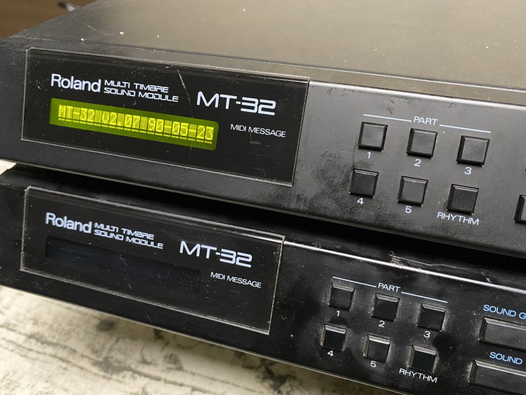 Roland MT-32 Version Compare
